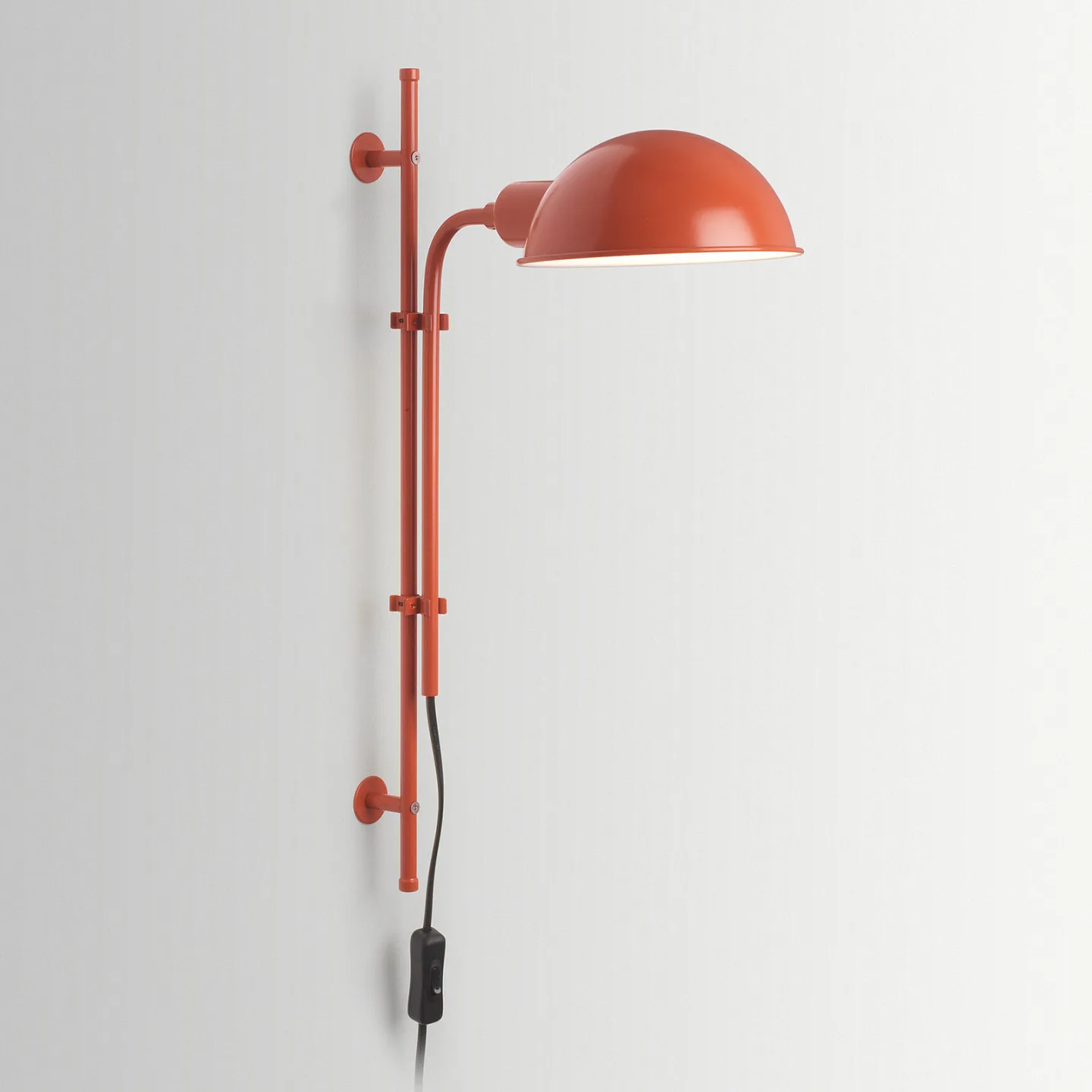 Funiculi Wandleuchte Terracota - Marset Funiculí A - Wohnzimmer - Design - Metall - Einflammig