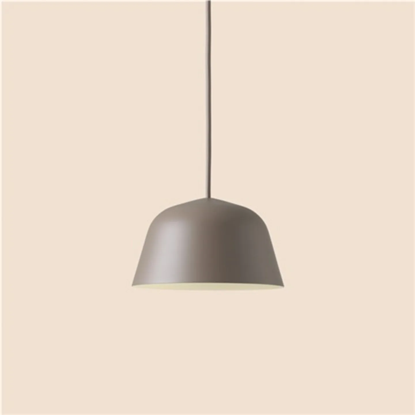 Ambit Pendelleuchte Ø16,5 Taupe - Muuto - Wohnzimmer - Aluminium