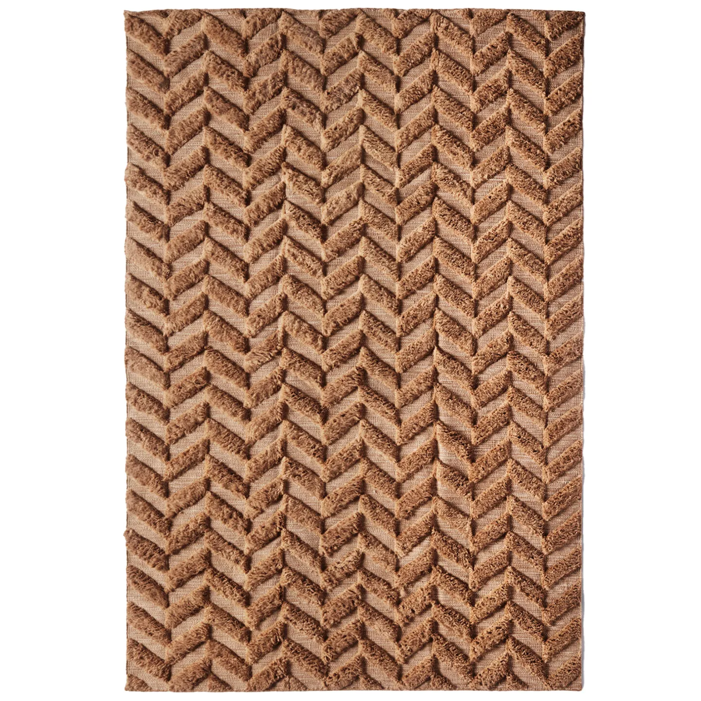 Dusty Deco - Herringbone 300x400 - Brown - Ullmattor - Edin & Lina Kjellvertz - Brun - Ull