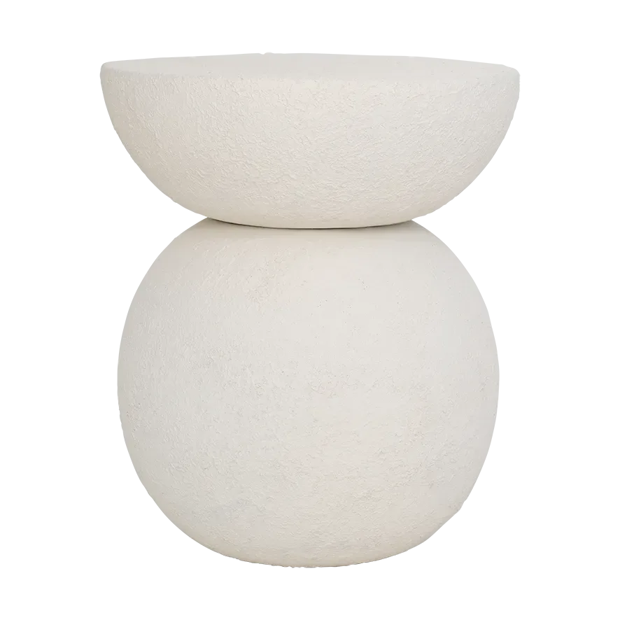 URBAN NATURE CULTURE Umi Beistelltisch Ø37x44 cm Off white