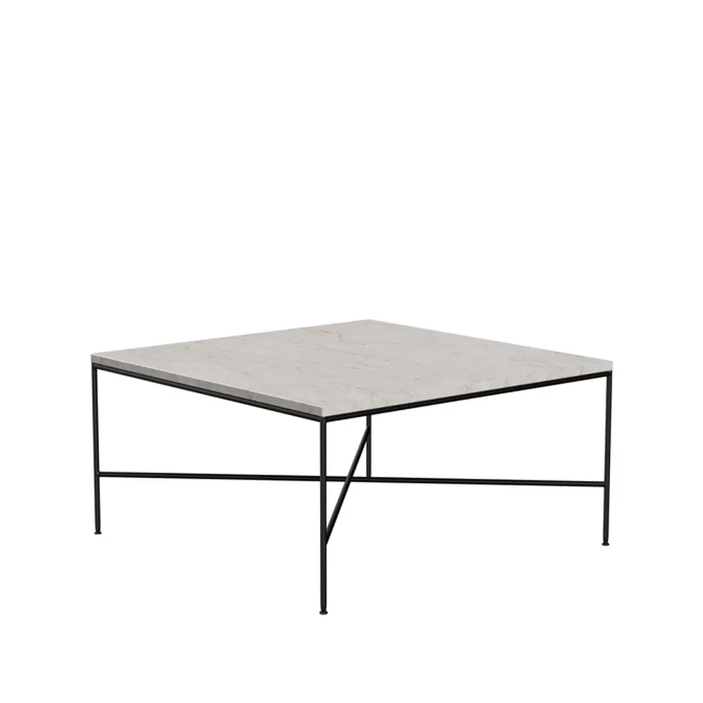 Fritz Hansen Planner MC320 Couchtisch Marble cream-black