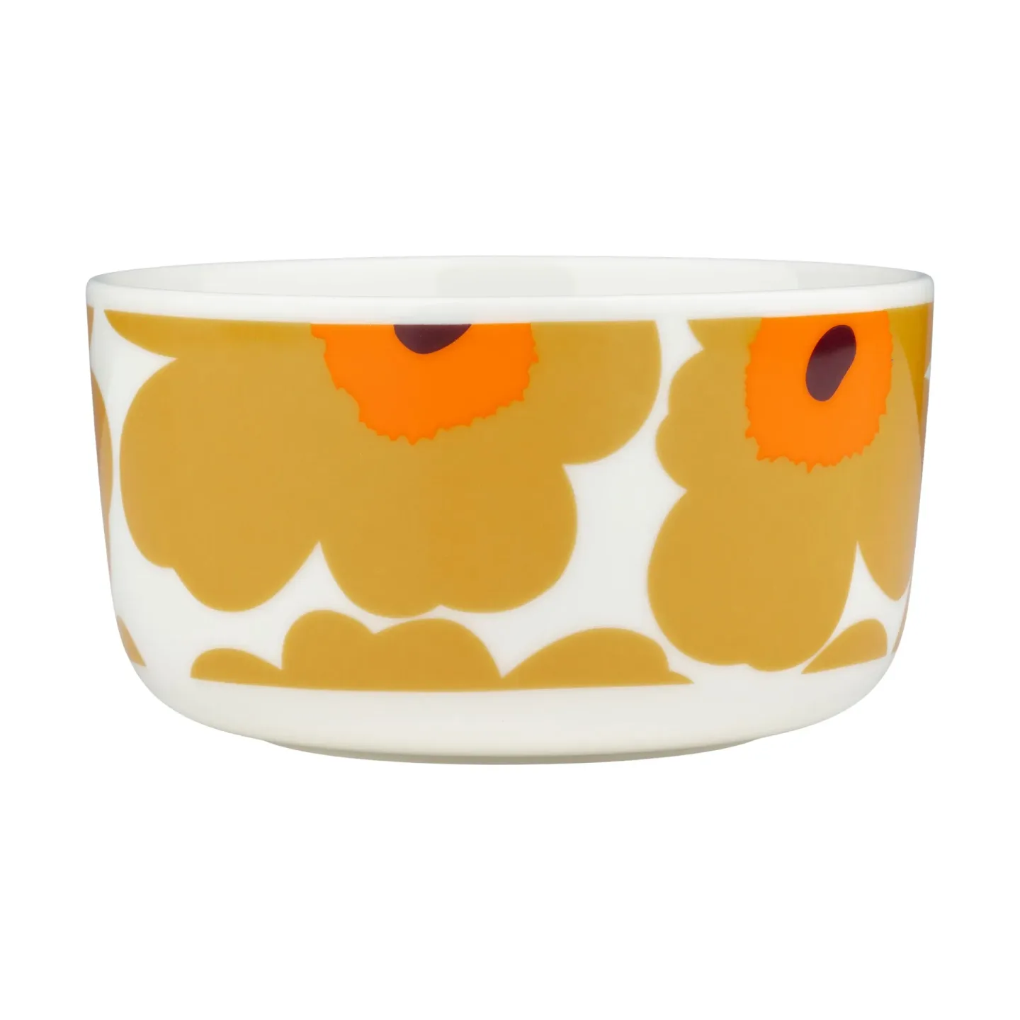 Marimekko Unikko Schale 5dl White-caramel-warm orange