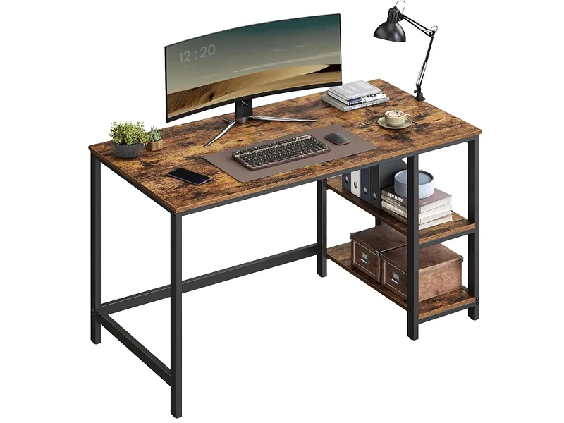 Schreibtisch SONGMICS RUSTIK 120x60x75cm braun