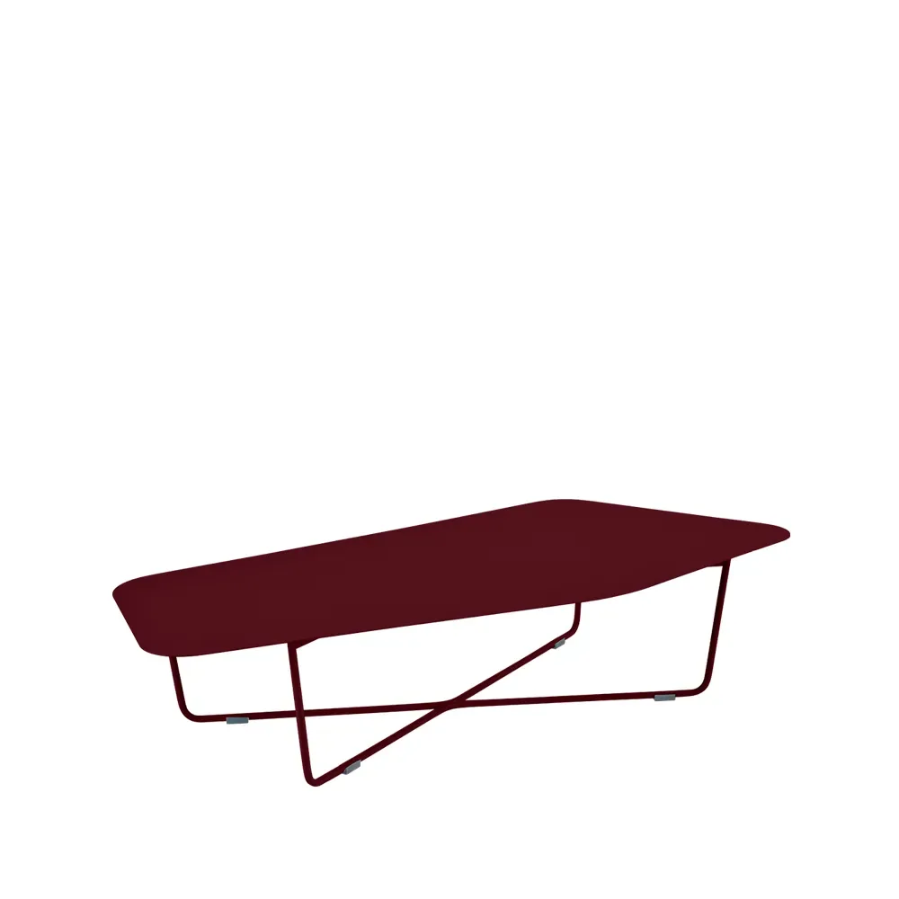 Fermob Ultrasofa soffbord Black cherry (vinröd)