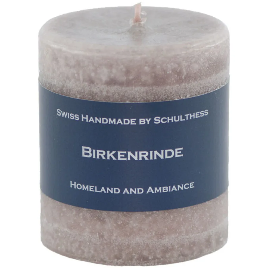 Duftkerze Schulthess Grau Wachs 12 cm - Farbe: dunkelgrau