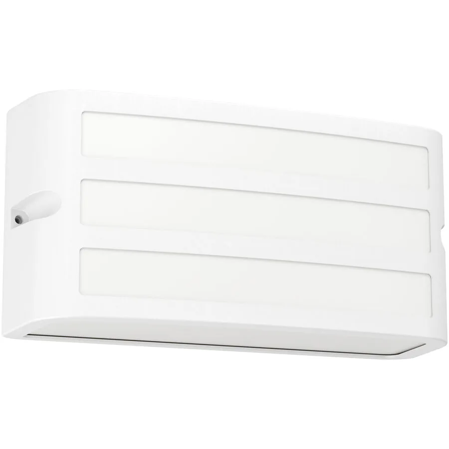 Eglo Wandlampe aussen Camarda Weiss Aluminium 11 cm