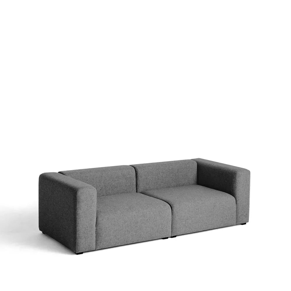 HAY Mags 2,5-Sitzer Sofa Stoff Hallingdal 65 153 grey