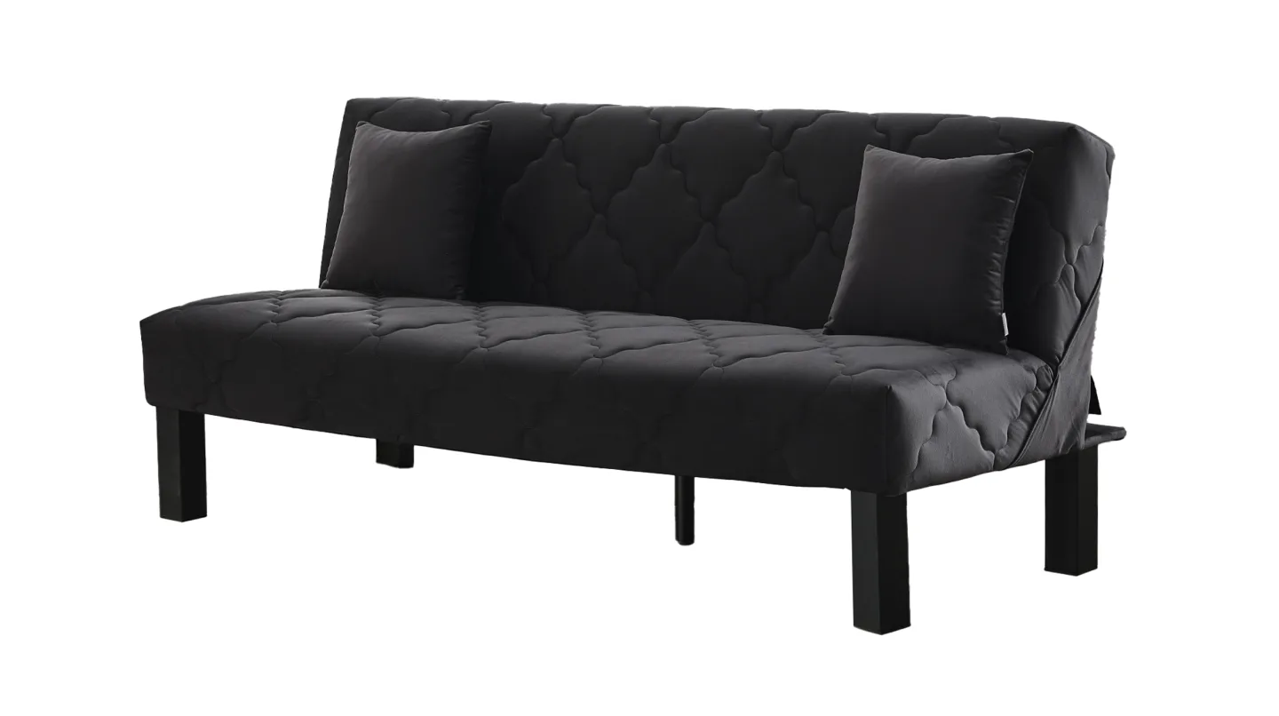 Einzelsofa 3-Sitzer anthrazit Schlaffunktion - 190 cm - MEXICO