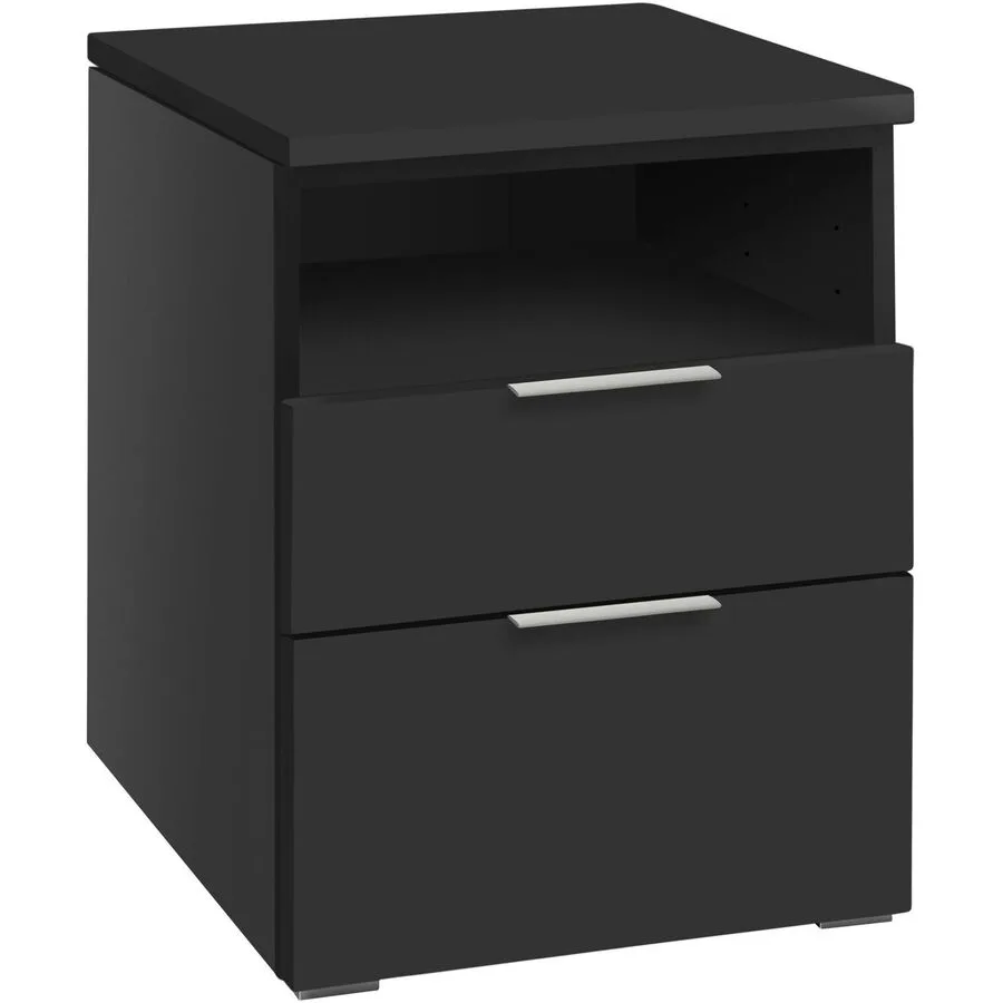 Hasena Nachttisch Reinhold Anthrazit MDF B 45 H 55 cm