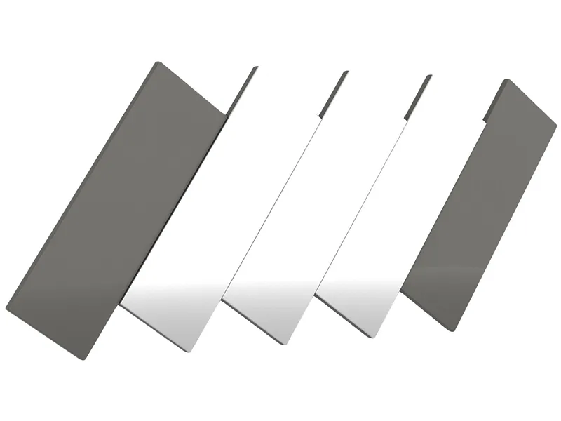 Spiegel CIANN JANE 184x76cm grau