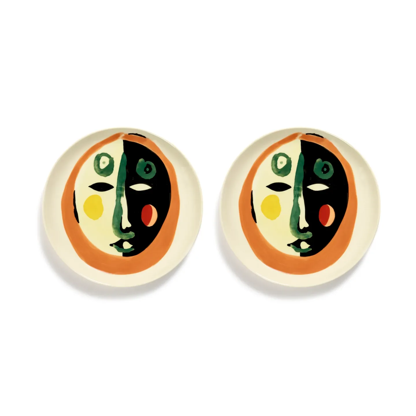 Serax Ottolenghi Feast Teller M Ø22 cm 2er Pack Face nr 1