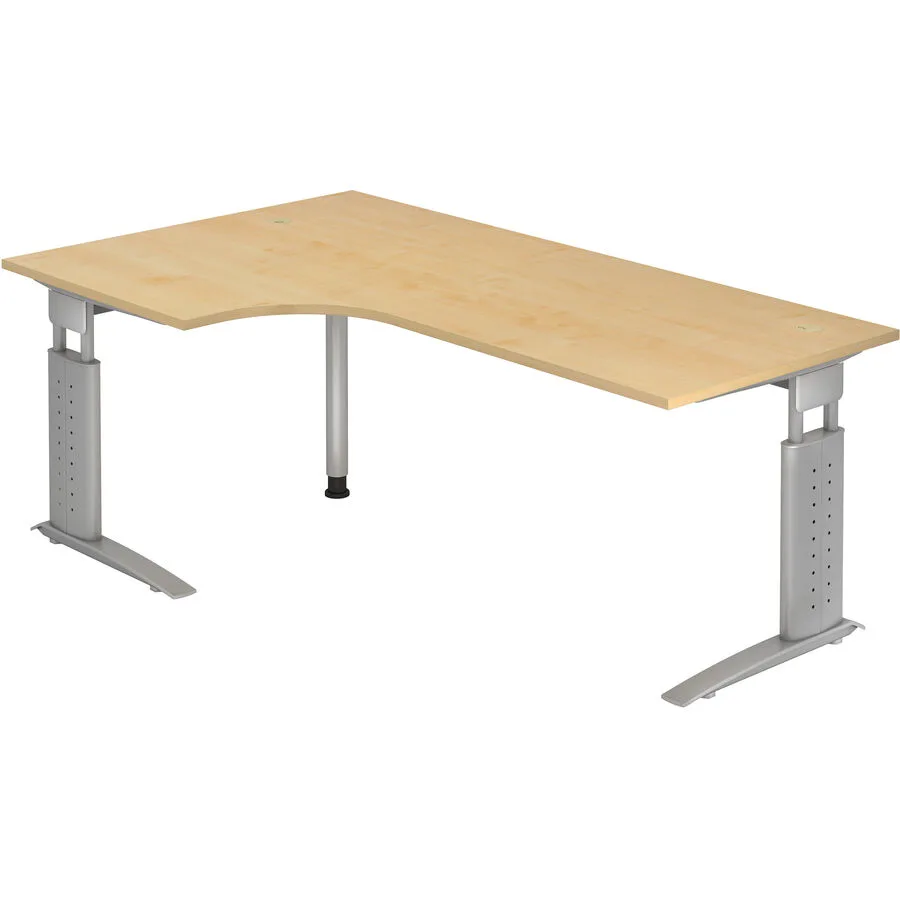 Schreibtisch Office Ahorn Dekor Holzwerkstoff B 200 T 120 cm