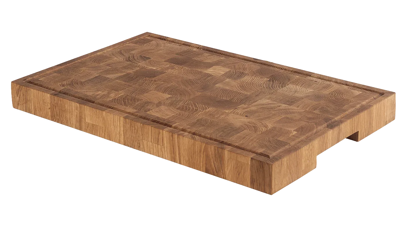 Hackblock Eiche - Hirnholz (55,5 x 36,5 cm)