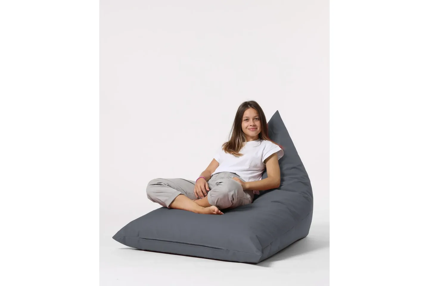 Sittsäck Utomhus Toya 90 cm - Grå