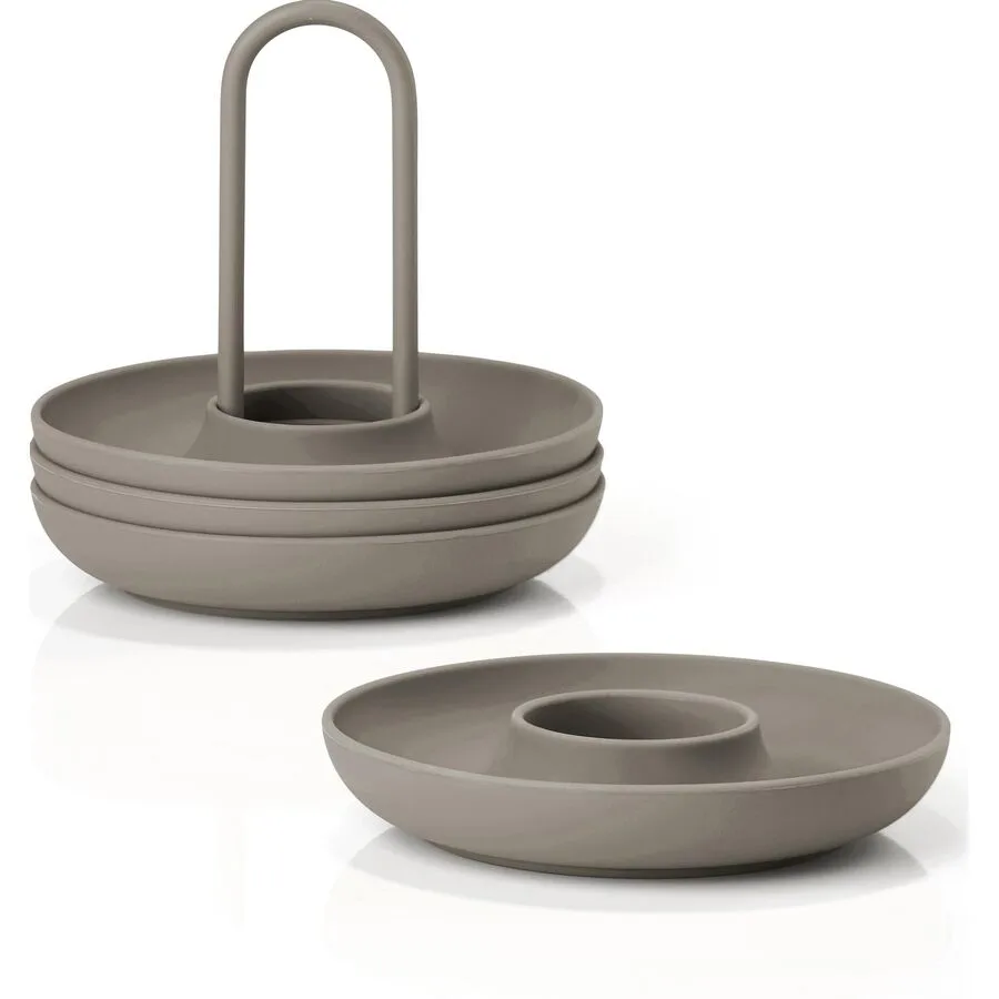 Eierbecher Zone Denmark taupe Silikon