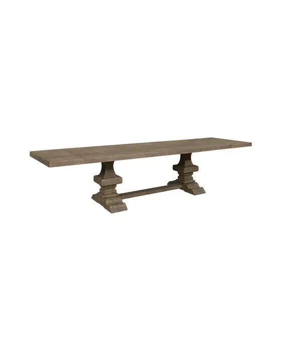 Paris Extending Dining Table Pebbles Grey 275-365cm