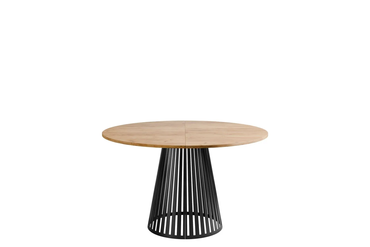 Beylen Matbord 100 cm Rund - Brun/Svart