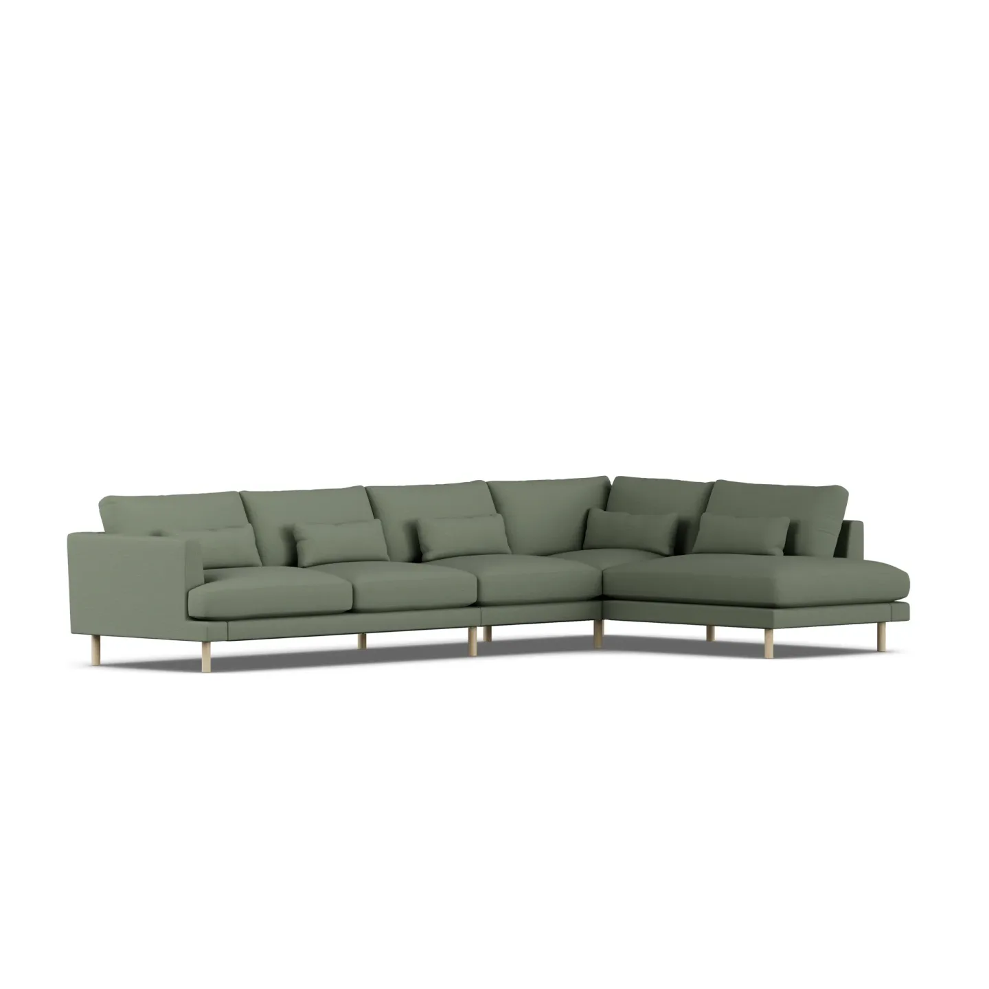 1898 Bredhult Sofa Same Forest 6677-Eiche weiß geölt, 4-sitzig B1