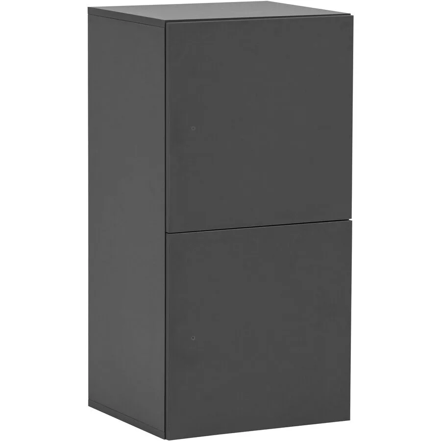 Garderobenschrank Dorla anthrazit Holzwerkstoff B 45.4 cm H 92.6 cm
