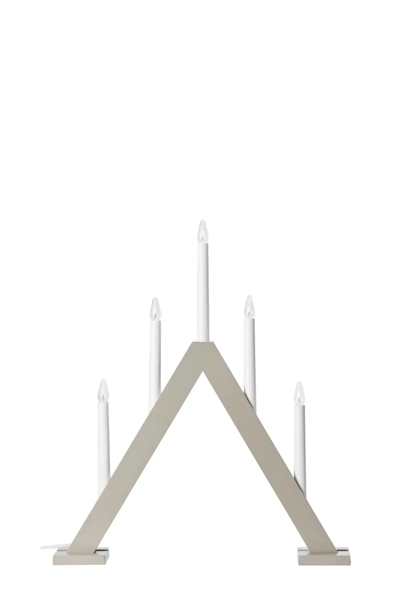 Ariele Adventskerzenhalter Greige 52 cm