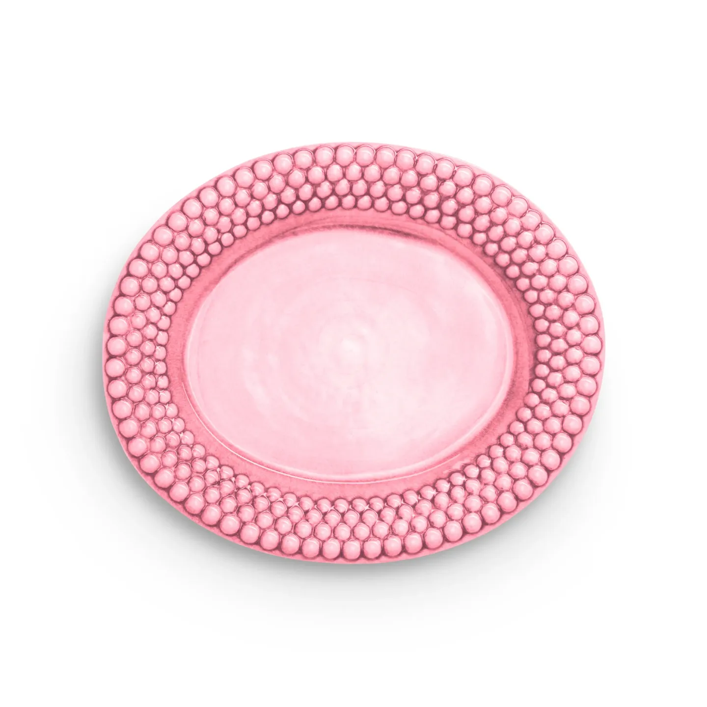 Mateus Bubbles ovaler Teller 35cm Rosa