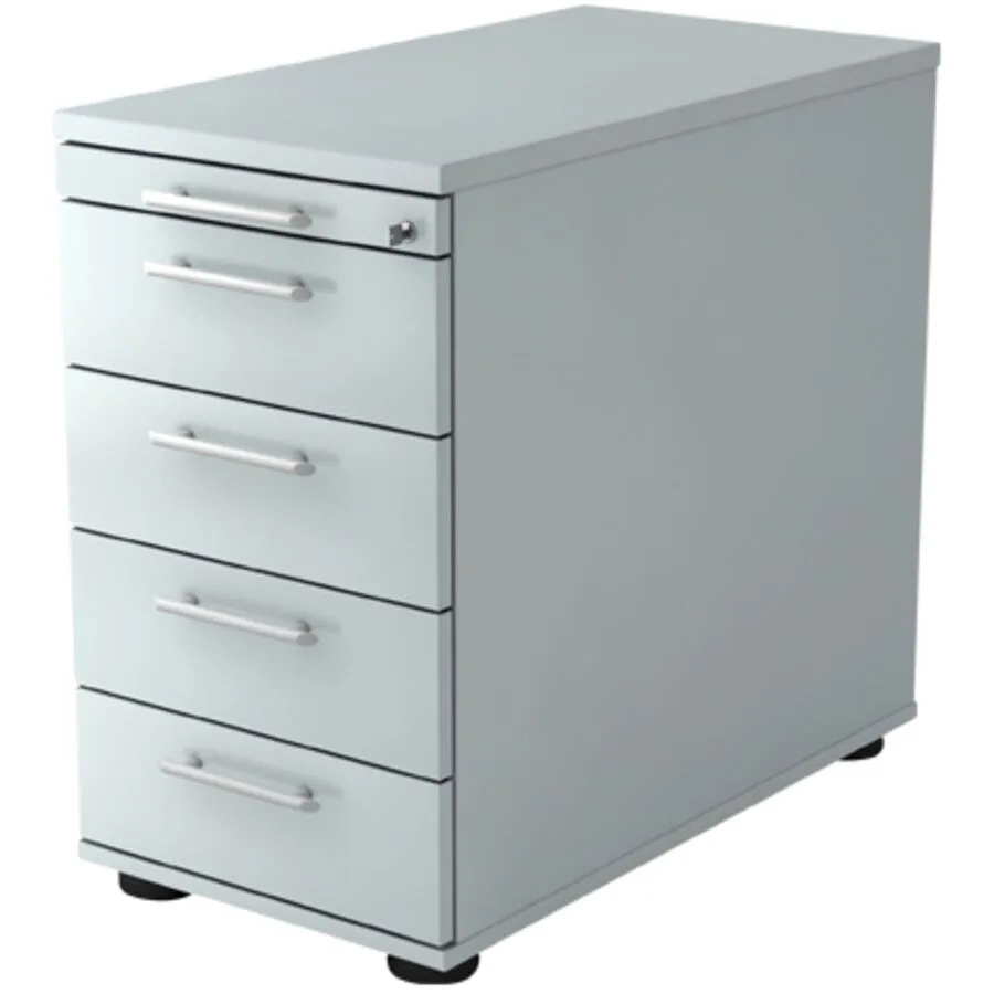 Rollcontainer Office grau Holzwerkstoff B 43 H 76 cm
