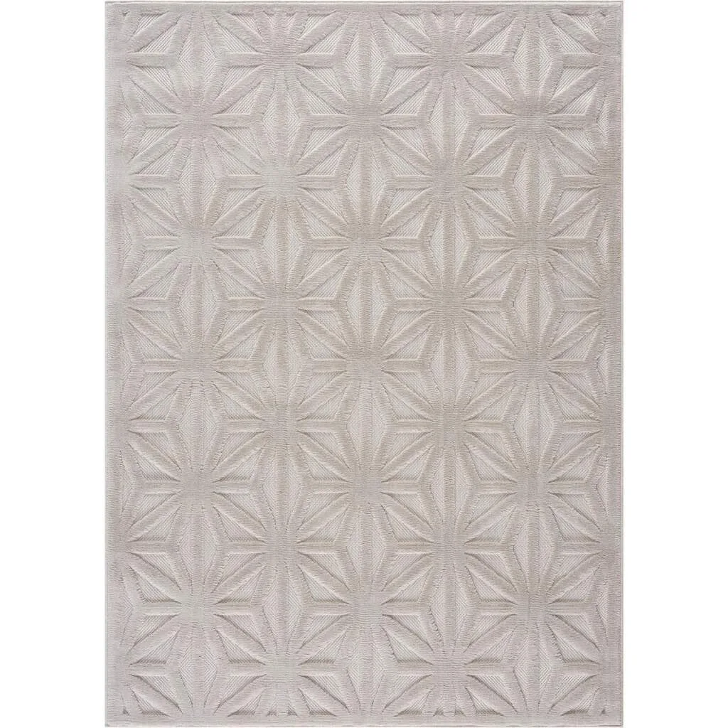 Shaggy Indoor-Outdoor - Preston (beige) (Størrelse: 160 x 230 cm)