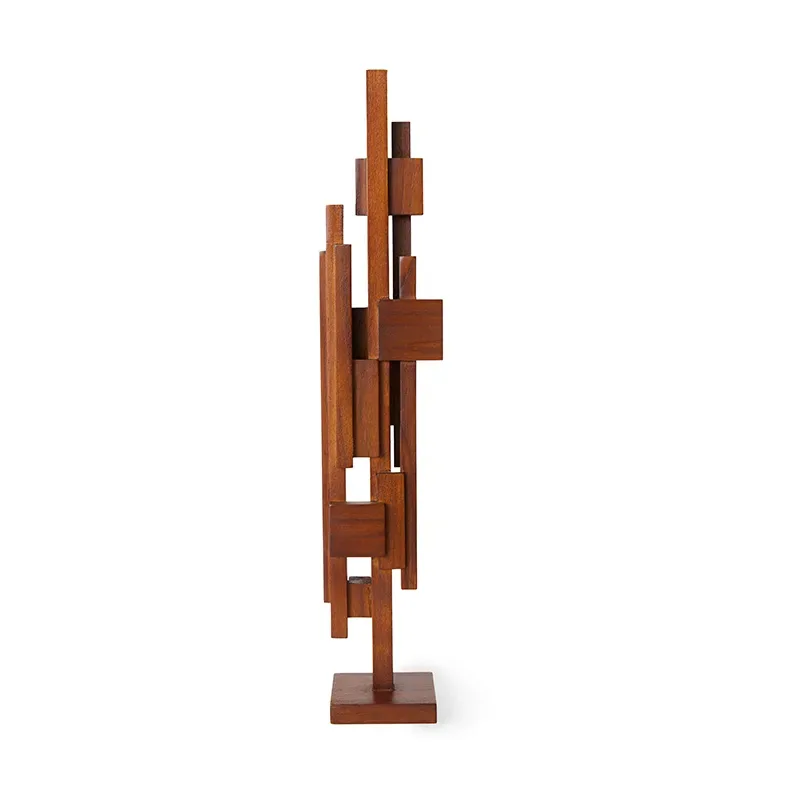 HKliving Skyline Skulptur M Espresso