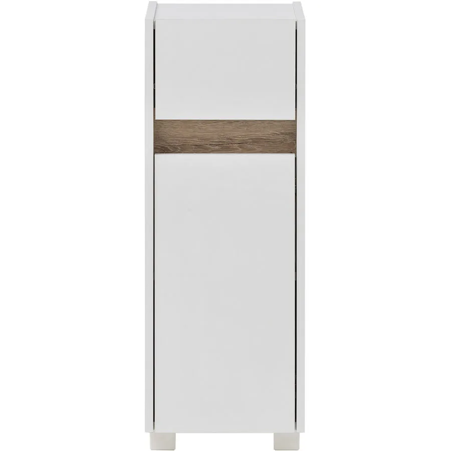 Badezimmerschrank Oreon weiss Holzwerkstoff B 30.2 T 33 cm H 84.8 cm