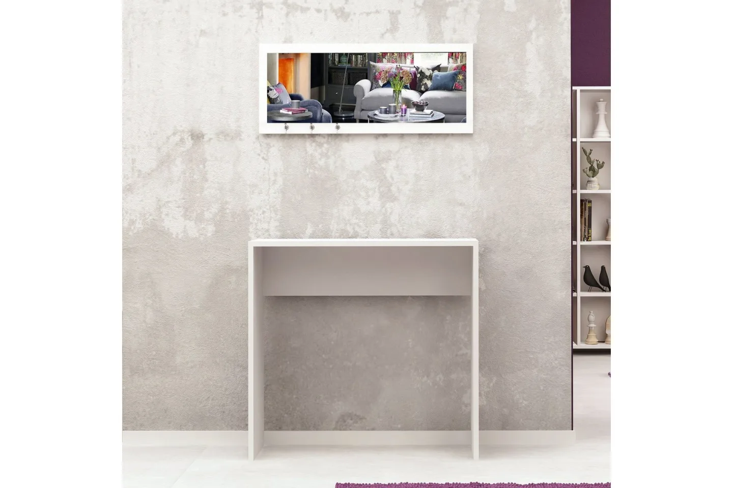 Mod Design Skrivbord - Vit