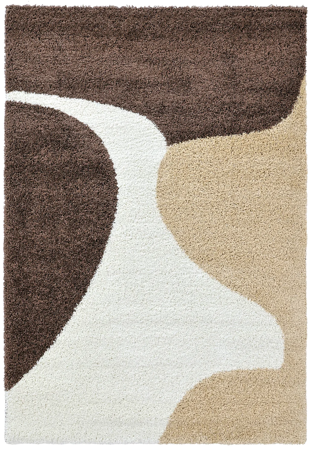 Ryetepper - Chiniot (brun/beige/hvit) (Størrelse: 160 x 230 cm)
