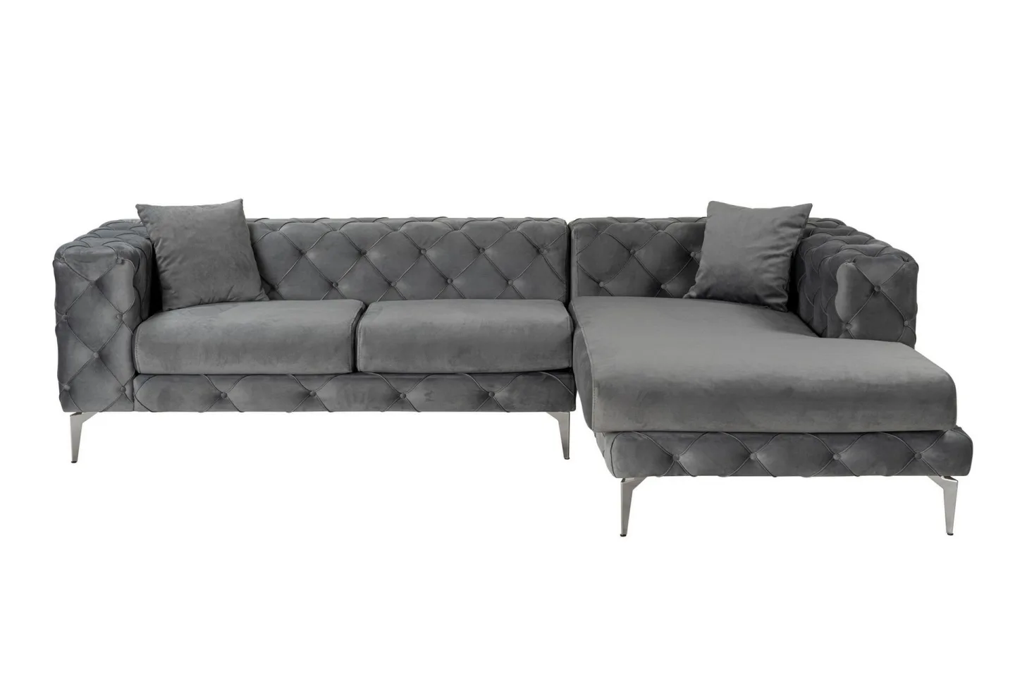 Beachport 3-sits Soffa med Divan Höger - Antracit