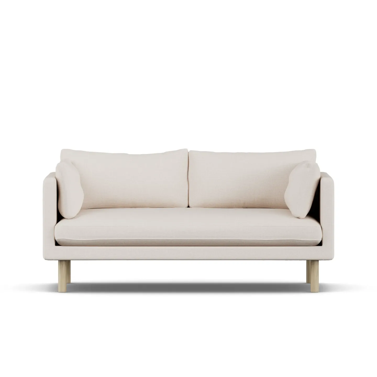 1898 Linnevik Sofa Same Off White 6671-Eiche weiß geölt, 2-sitzig