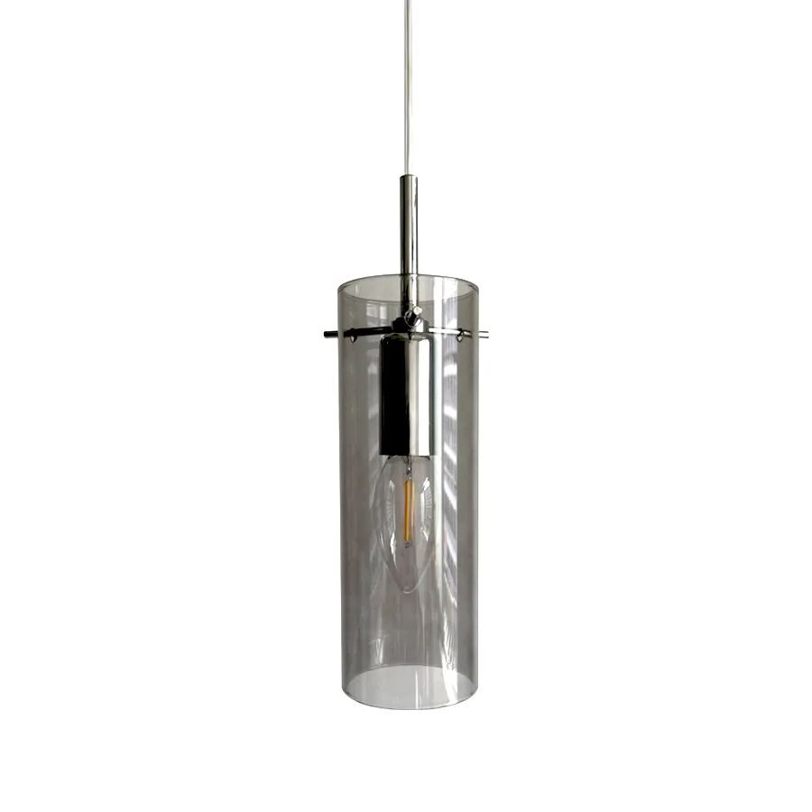 Nordic Lighting - Cilinda Ø7 - Fönsterlampa - Krom/rökfärgad