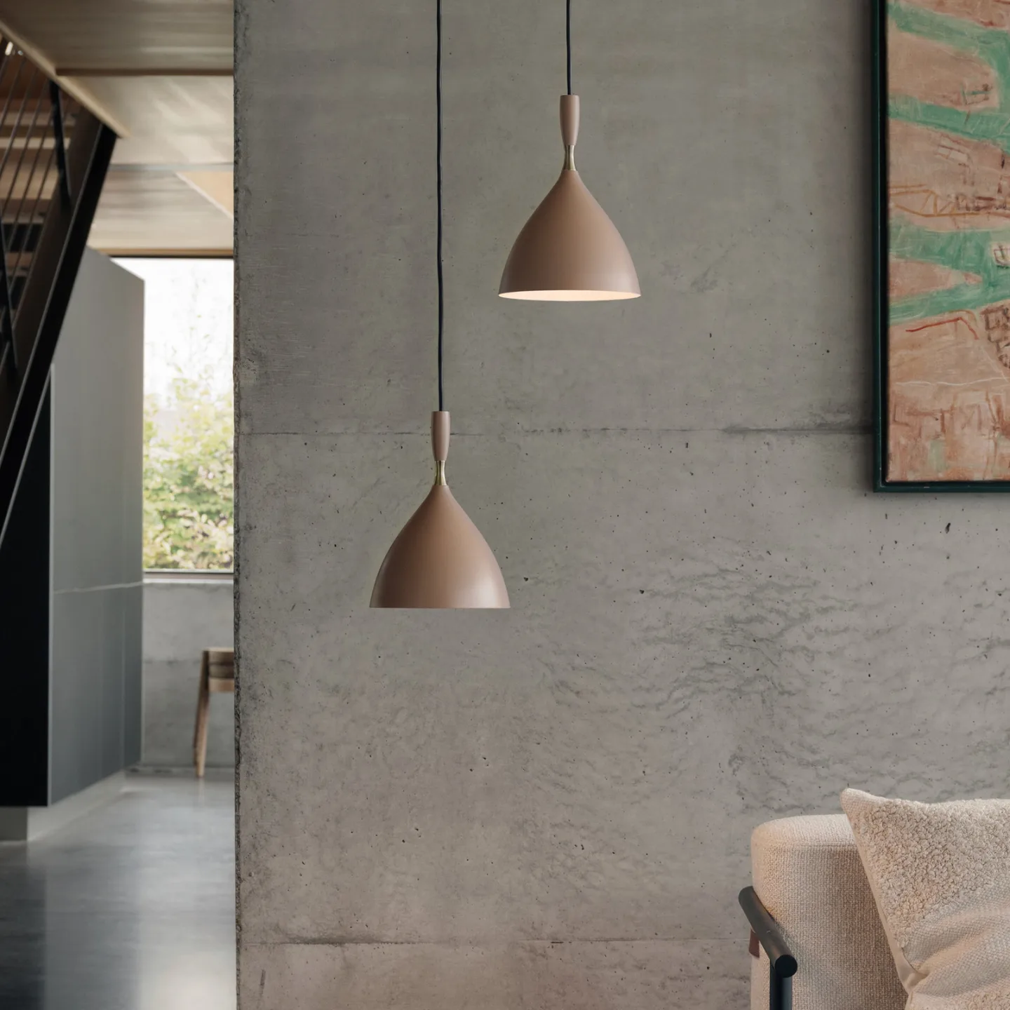 Northern Dokka Pendelleuchte Warm beige