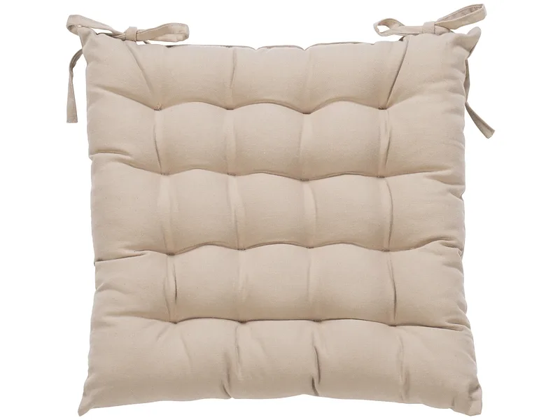 Sitzkissen PANAMA 40x40cm beige