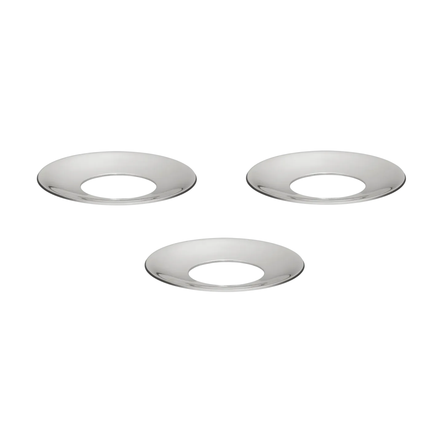 STOFF Nagel STOFF Nagel ljusmanschett 3-pack Krom