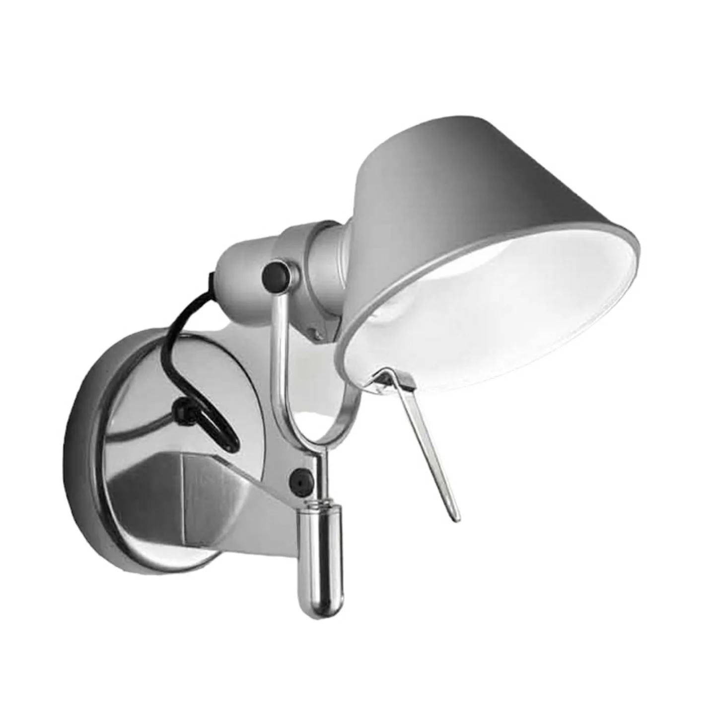 Tolomeo Faretto LED Wandleuchte 3000K - Artemide - Wohnzimmer - Design - Metall - Einflammig