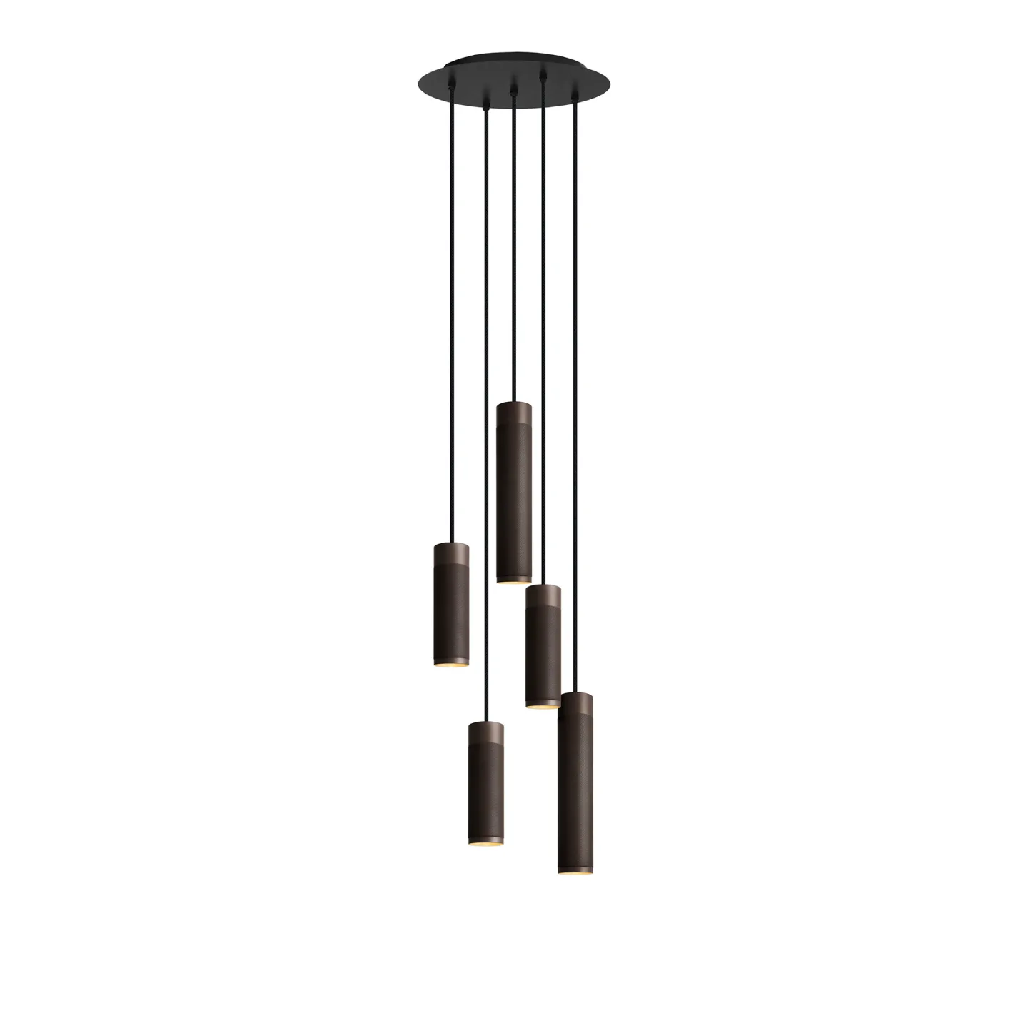 Thorup Copenhagen - Thorup Copenhagen Pendant Cluster Lamp Large, Browned Brass - Klusterlampor - Kasper Thorup - Guld - Metall