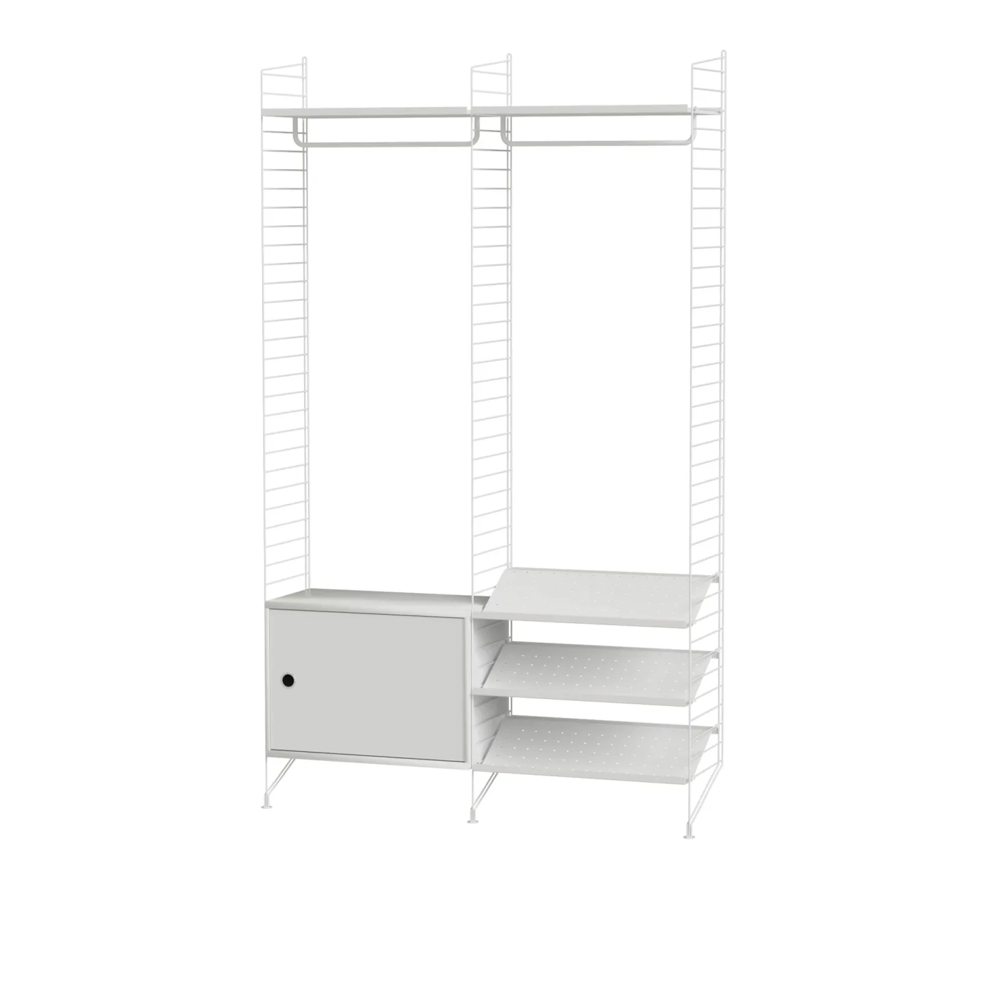 String - Hall hyllsystem S vit/vit - Hyllor & Hyllsystem - Nils Strinning - Vit