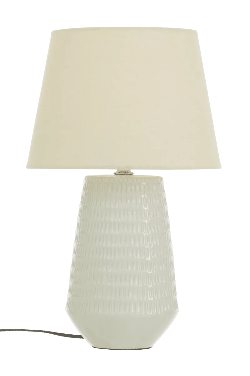 Aneta Lighting - Mona 45cm - Bordslampa - Vit