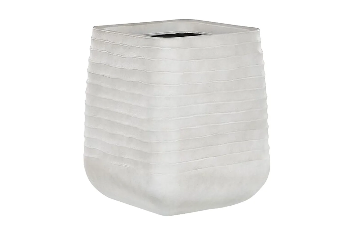 Kruka 50 x 50 x 49 cm vit PARIKIA - Vit