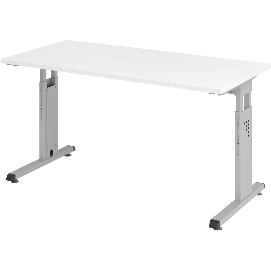 Schreibtisch Office weiss Holzwerkstoff B 140 T 67 cm