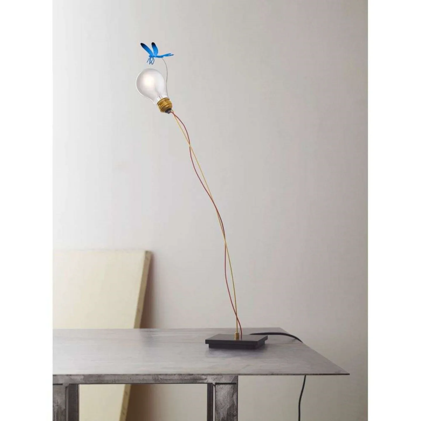 I Ricchi Poveri Bzzzz Tischleuchte Blue - Ingo Maurer - Wohnzimmer - Aluminium