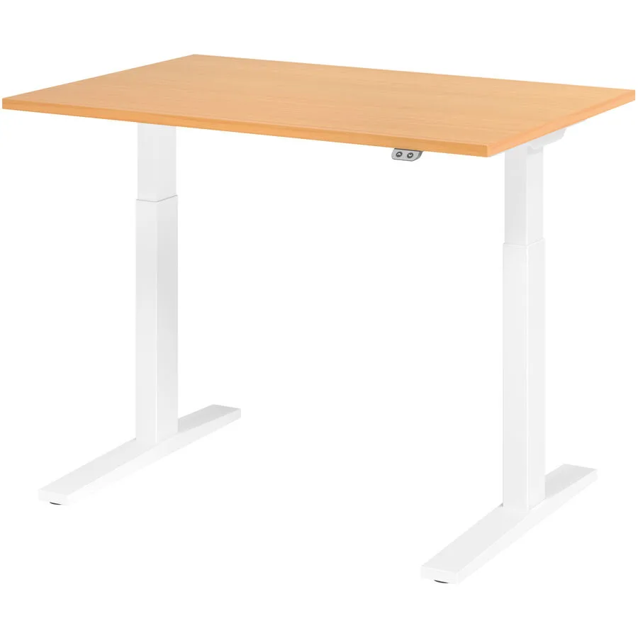 Schreibtisch Office buche Holzwerkstoff B 120 T 80 cm