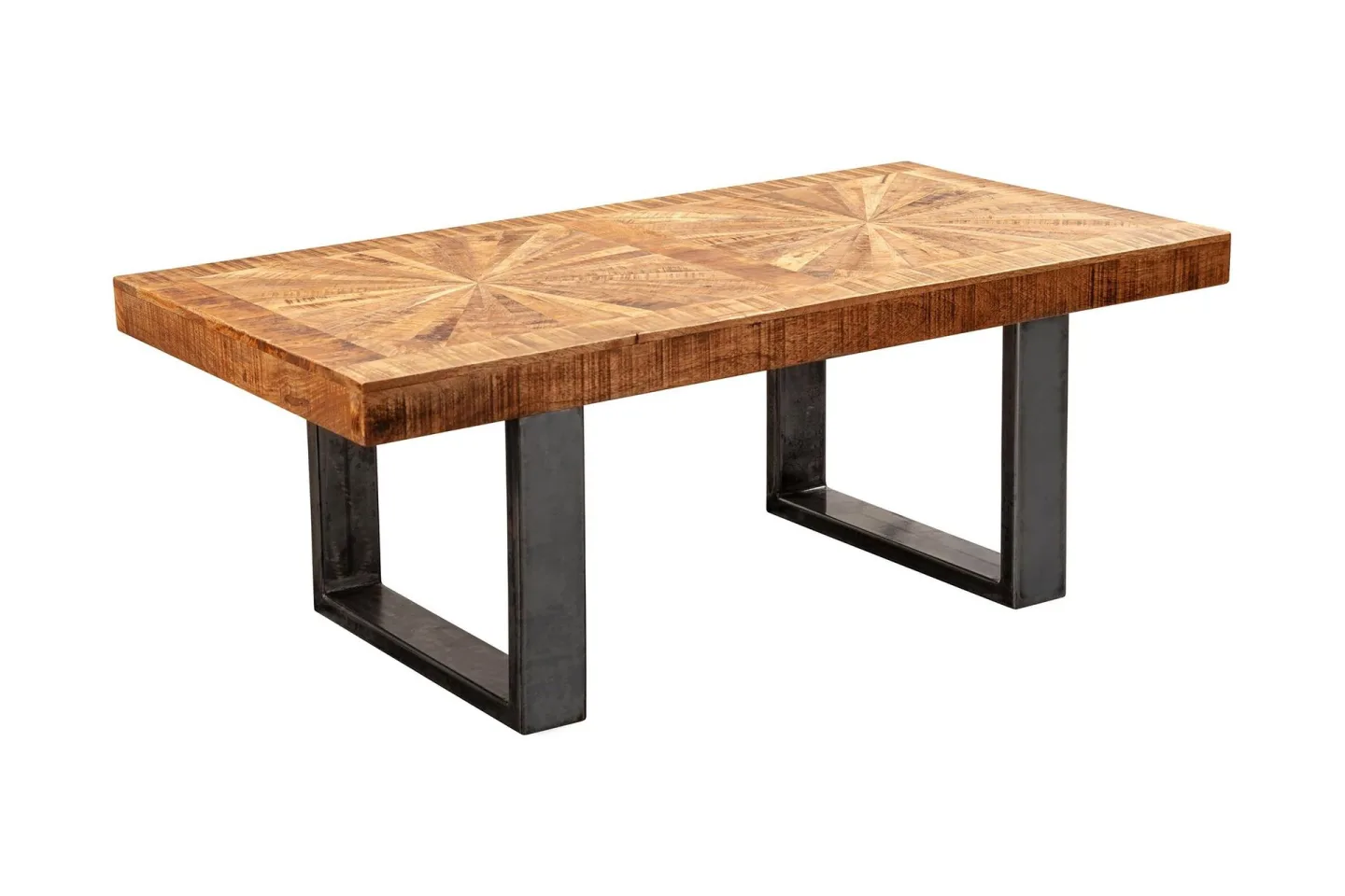 Buncton Soffbord 105 cm - Mangoträ/Svart