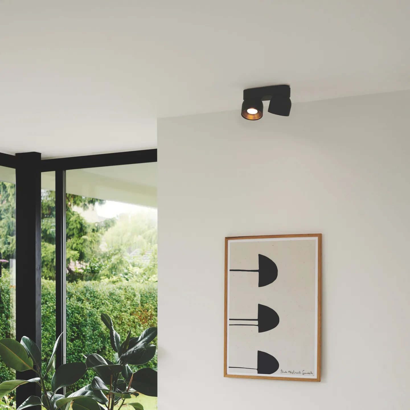 Pitcher Downlight, svart/mässing, 2 lampor, metall – Nordlux - Hall - Modern - Med flera ljuskällor
