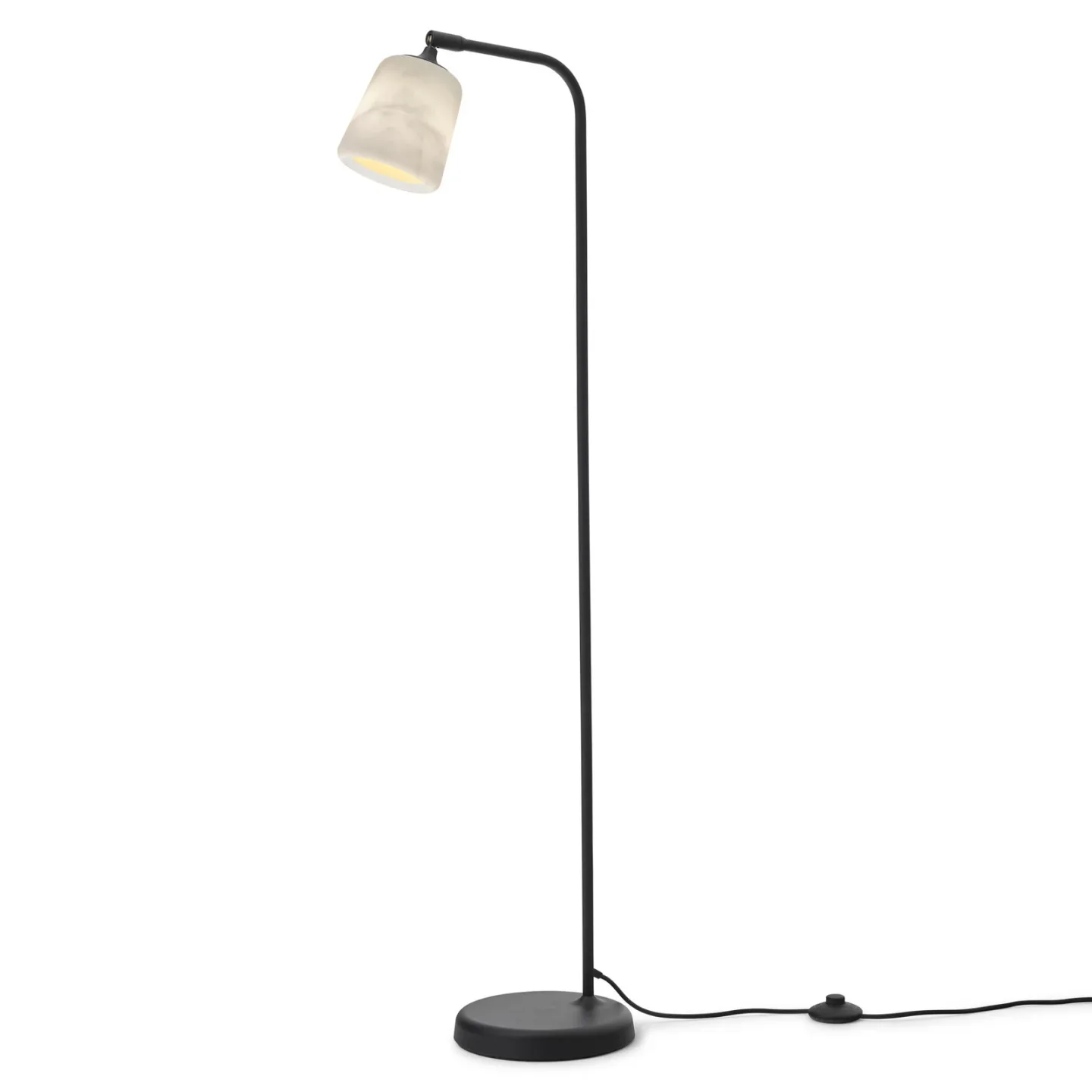 Material Gulvlampe The Black Sheep - New Works Material The Black Sheep - Stue - Design - Marmor - Med en lyskilde