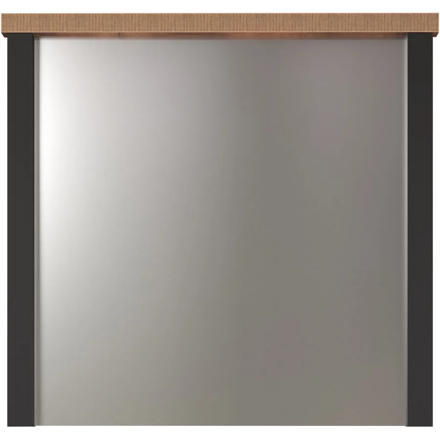 Wandspiegel Rhodes braun/schwarz Holzwerkstoff B 73 T 7 H 69 cm