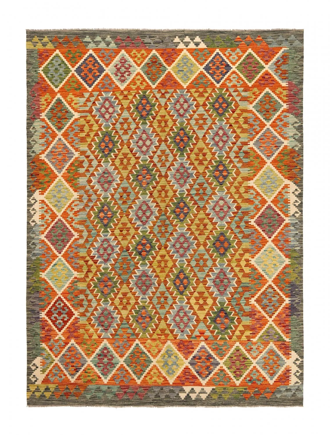Orientalsk kelimteppe 284 x 209 cm (Størrelse: 284 x 209 cm)